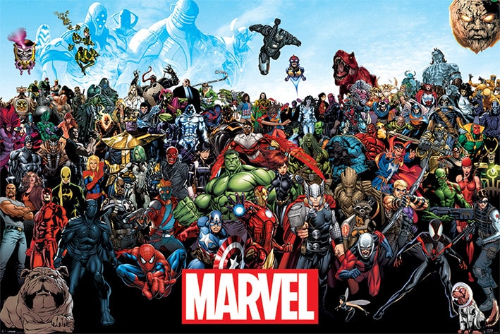 marvel comics ~ svijet najpoznatijih stripova i filmskih junaka